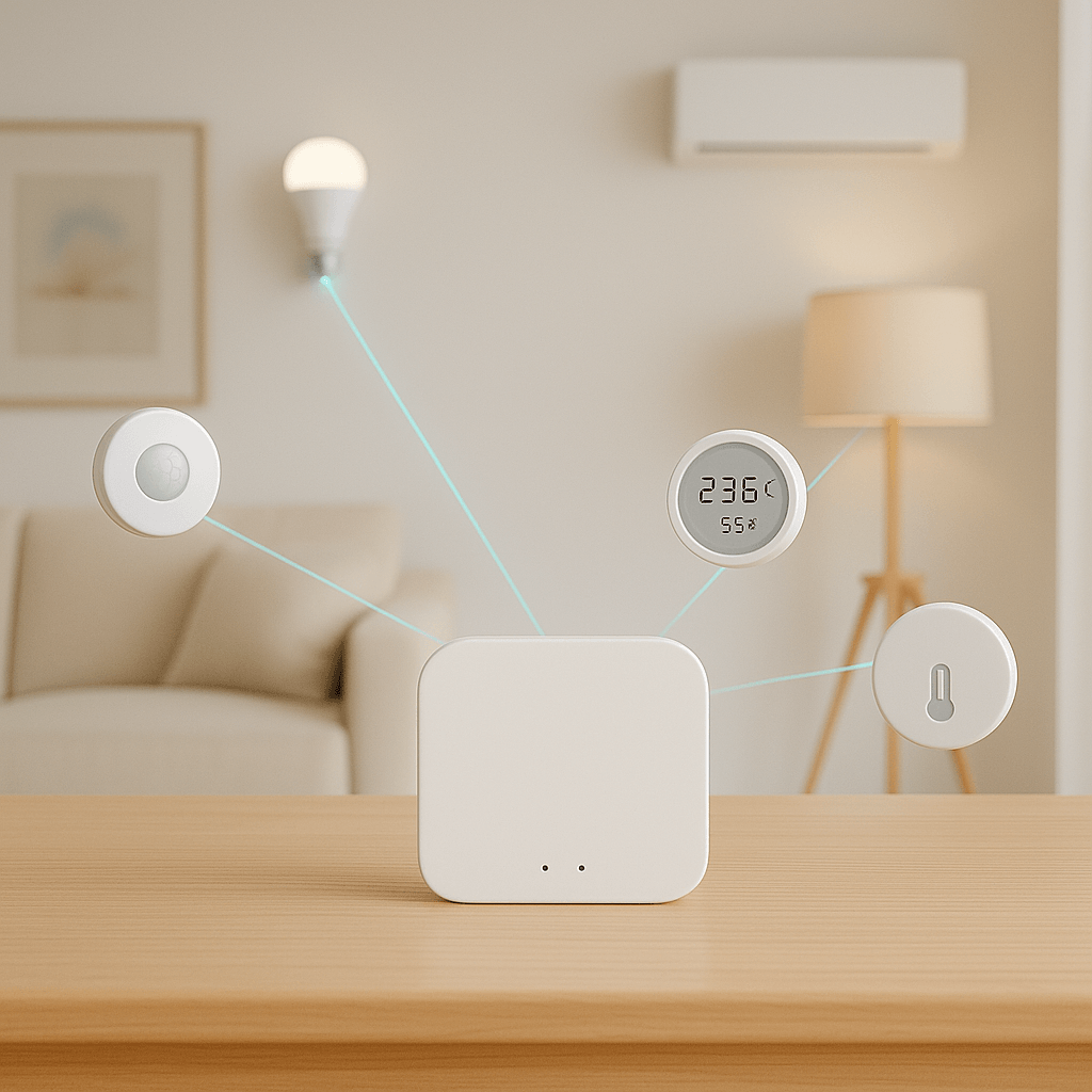GoSmart Multifunkční ZigBee brána IP-1000Z s Bluetooth a WiFi GoSmart Multifunkční ZigBee brána IP-1000Z s Bluetooth a WiFi